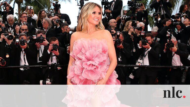 Heidi Klum máris átlépte a cannes-i filmfesztivál öltözködési szabályait.