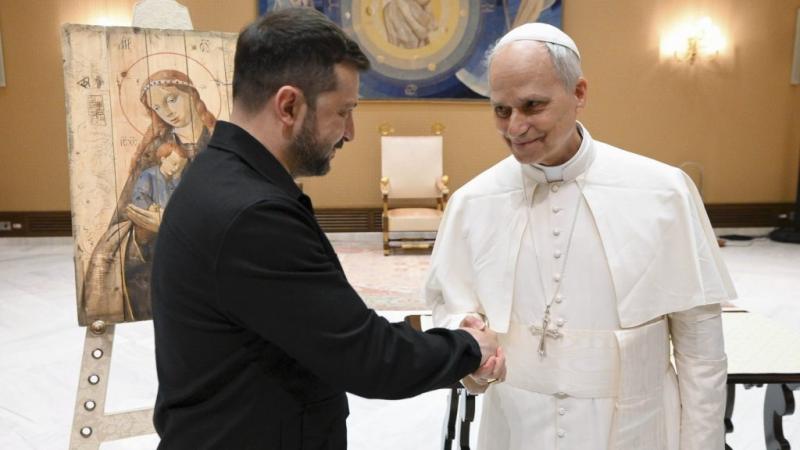 A pápa megerősítette, hogy a Vatikánban tovább folytatódhatnak az orosz-ukrán béketárgyalások.