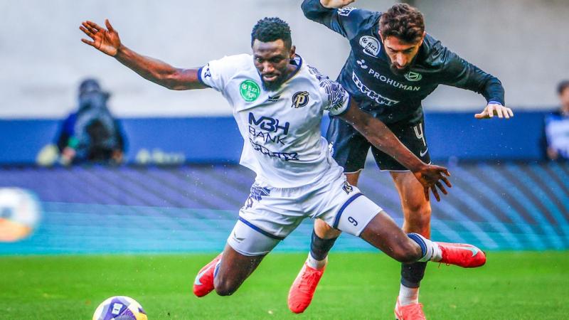 A mérkőzés során, amelyet szinte végig emberhátrányban játszottak, az NB I ezüstérmese mégis képes volt otthon megőrizni egy értékes pontot. + videó